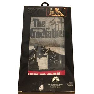 The Godfather Men's Crew Socks Set of 2 Size 6 1/2-12 Gray Black